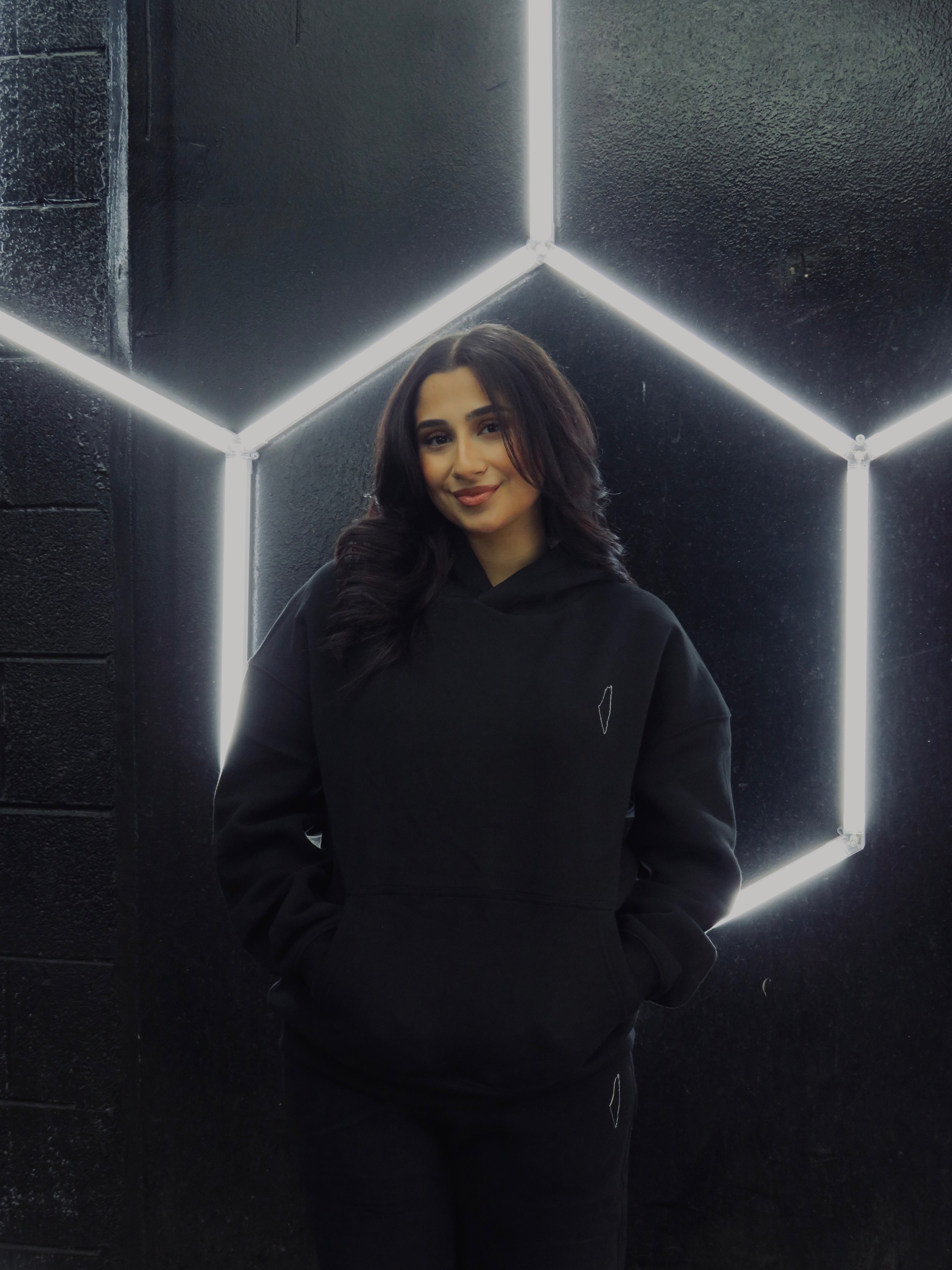 Black Palestine Map Sweatsuit