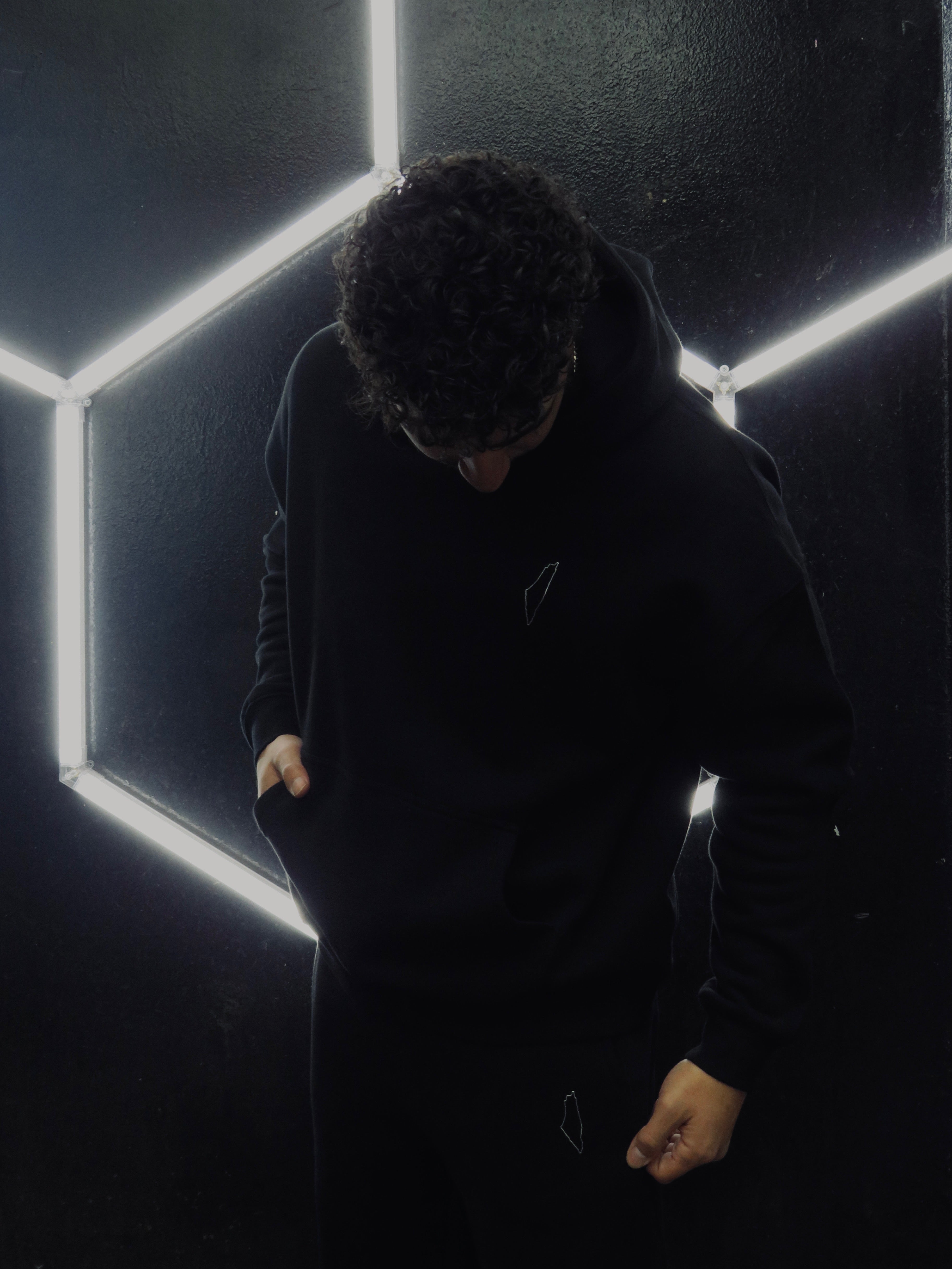 Black Palestine Map Sweatsuit