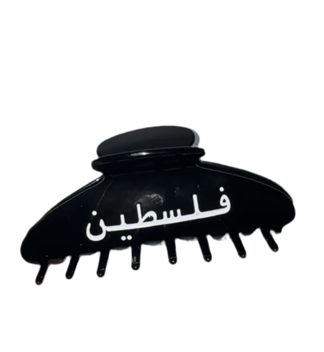 Palestine (engraved) Claw Clip